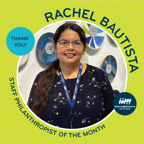 Philanthropist of the Month - Rachel Bautista